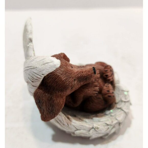 Blake Jensen Paw Prints From Heaven Dachshund Figurine Brown White #2825 - Picture 8 of 15